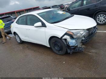  Salvage Toyota Corolla