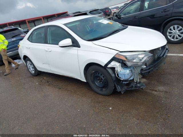  Salvage Toyota Corolla