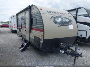  Salvage Forest River Wolf Pup Travel Trailer