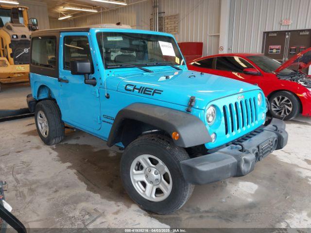  Salvage Jeep Wrangler