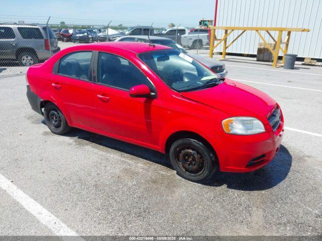  Salvage Chevrolet Aveo