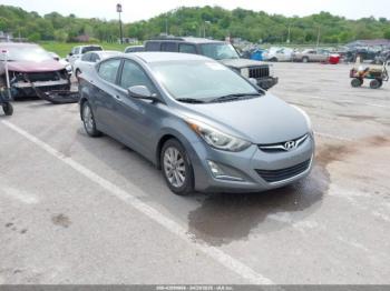  Salvage Hyundai ELANTRA