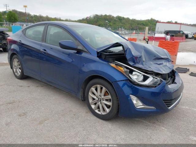  Salvage Hyundai ELANTRA