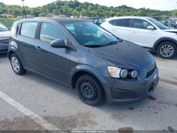  Salvage Chevrolet Sonic