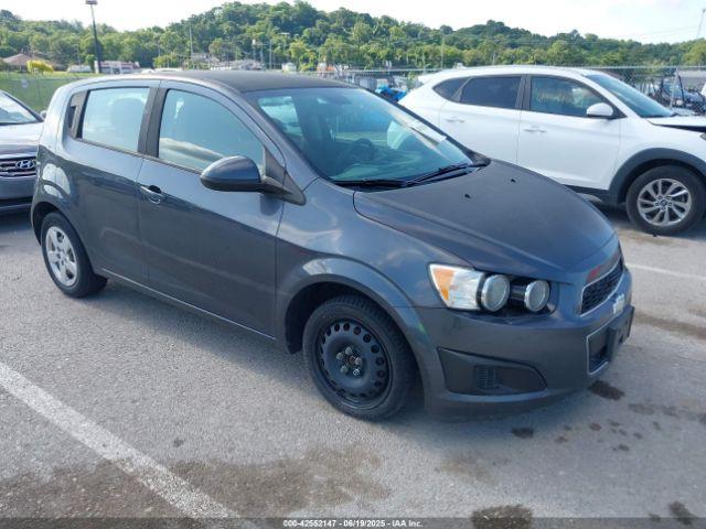  Salvage Chevrolet Sonic