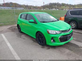  Salvage Chevrolet Sonic