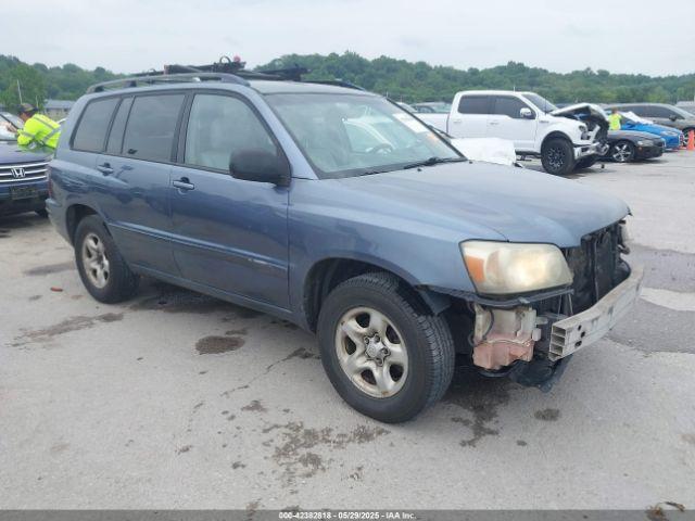 Salvage Toyota Highlander
