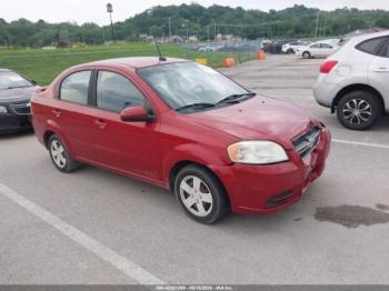  Salvage Chevrolet Aveo