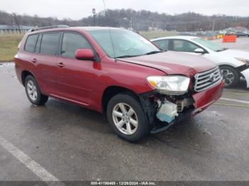  Salvage Toyota Highlander