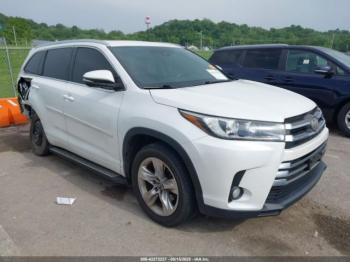  Salvage Toyota Highlander