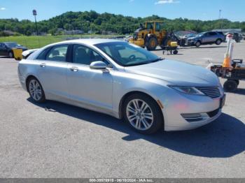  Salvage Lincoln MKZ Hybrid