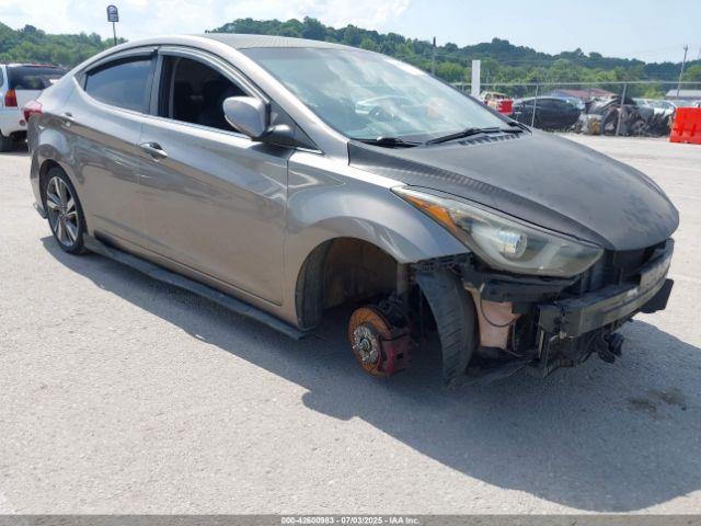 Salvage Hyundai ELANTRA