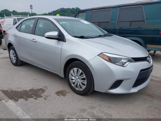  Salvage Toyota Corolla