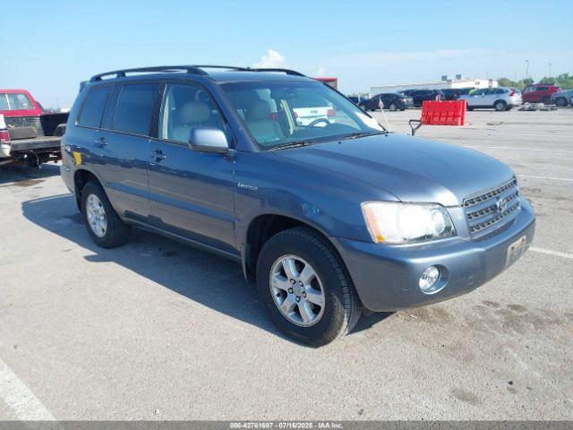  Salvage Toyota Highlander