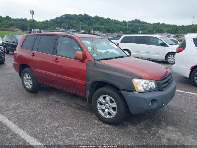  Salvage Toyota Highlander
