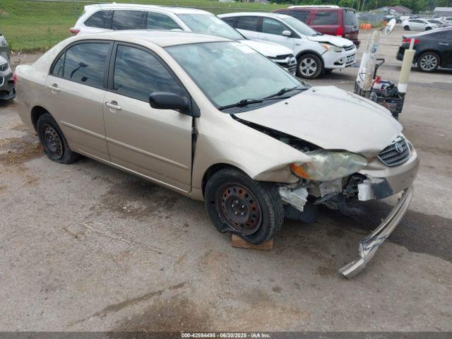  Salvage Toyota Corolla