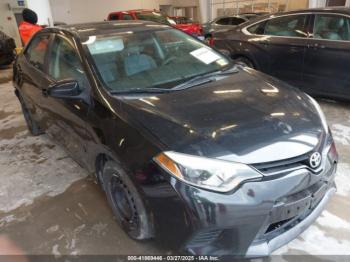  Salvage Toyota Corolla