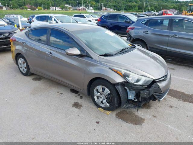  Salvage Hyundai ELANTRA
