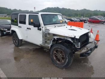  Salvage Jeep Wrangler