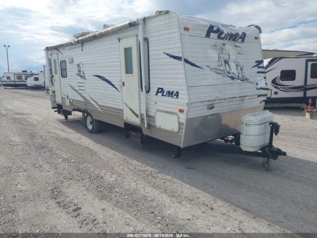  Salvage Palomino Puma 26rlss