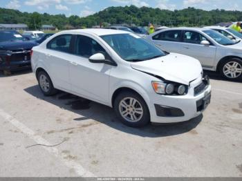  Salvage Chevrolet Sonic