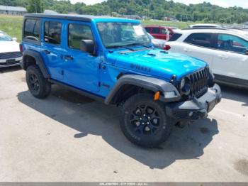  Salvage Jeep Wrangler
