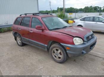  Salvage Hyundai SANTA FE