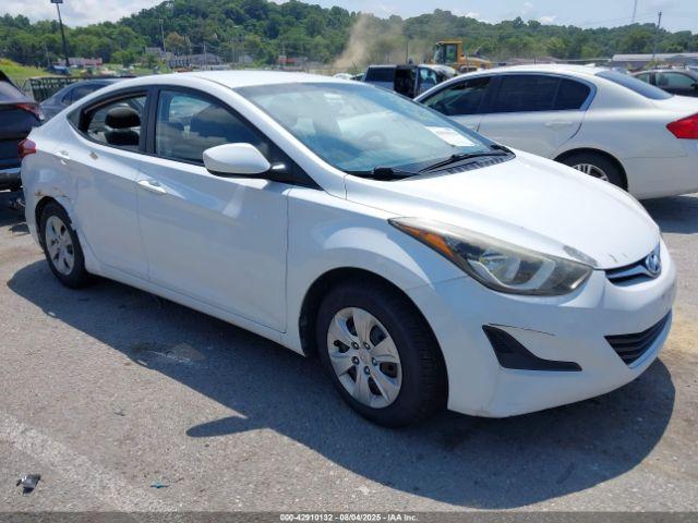  Salvage Hyundai ELANTRA