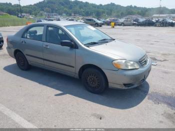  Salvage Toyota Corolla
