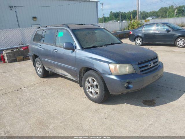  Salvage Toyota Highlander