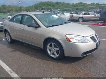  Salvage Pontiac G6