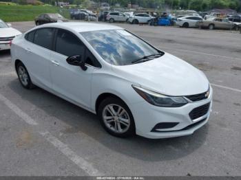  Salvage Chevrolet Cruze