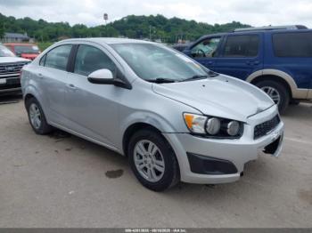  Salvage Chevrolet Sonic