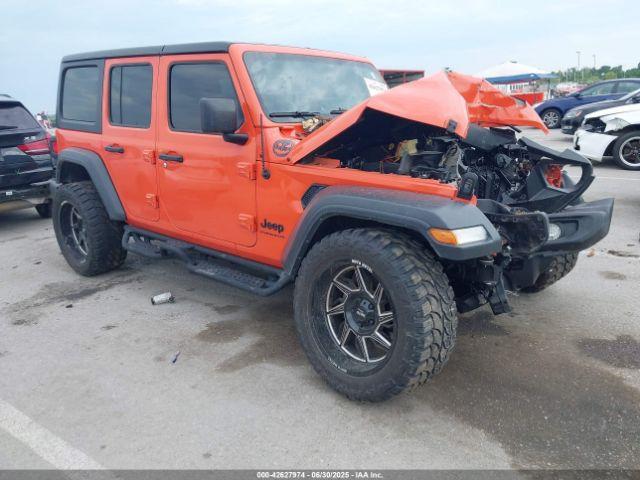  Salvage Jeep Wrangler