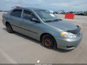  Salvage Toyota Corolla