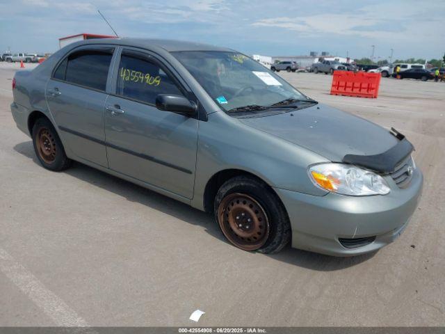  Salvage Toyota Corolla