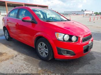  Salvage Chevrolet Sonic