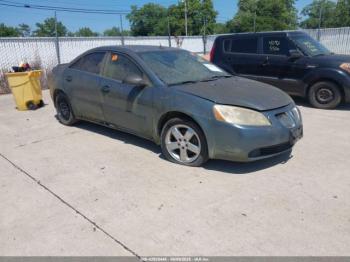  Salvage Pontiac G6