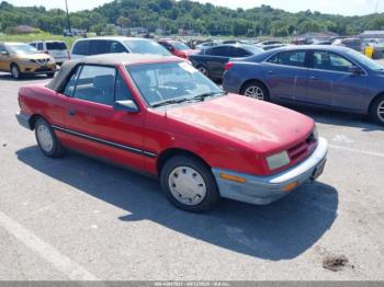  Salvage Dodge Shadow