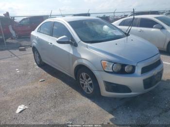  Salvage Chevrolet Sonic