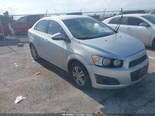  Salvage Chevrolet Sonic