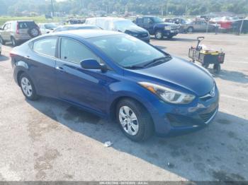  Salvage Hyundai ELANTRA