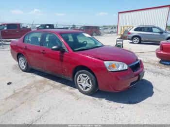  Salvage Chevrolet Malibu
