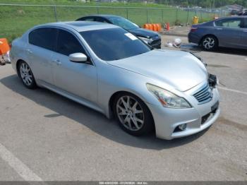  Salvage INFINITI G37x
