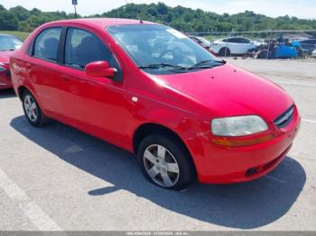  Salvage Chevrolet Aveo