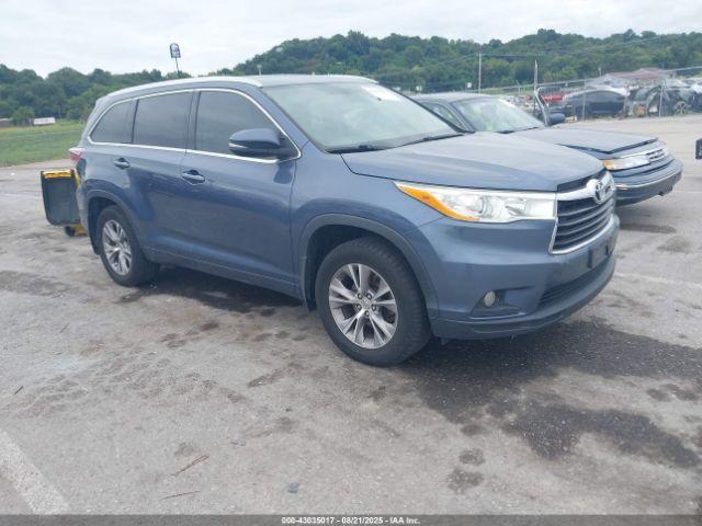  Salvage Toyota Highlander