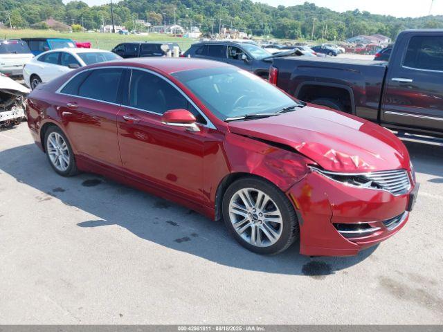  Salvage Lincoln MKZ Hybrid