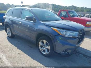  Salvage Toyota Highlander