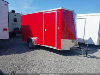  Salvage Sparta Manufacturing 6x12 Enclosed Trailer