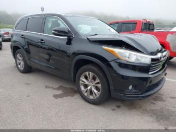  Salvage Toyota Highlander